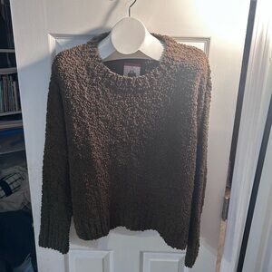 NWT Social Standard  Olive Cozy Sweater
